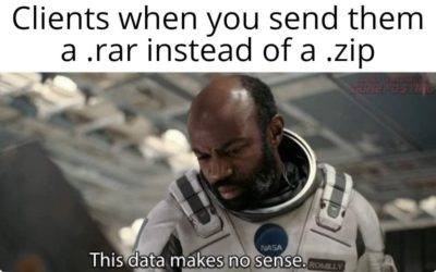 Client’s When You Send Them a .rar Instead of a .zip