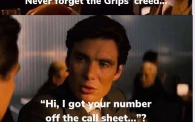 Never Forget the Grips Creed