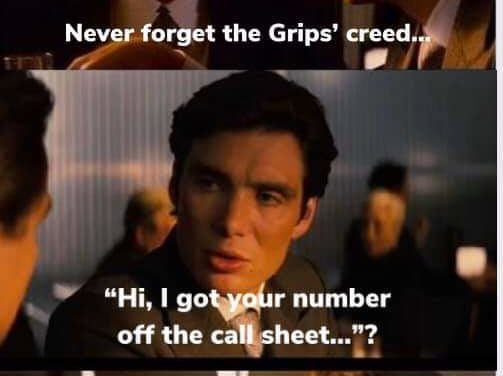 Never Forget the Grips Creed