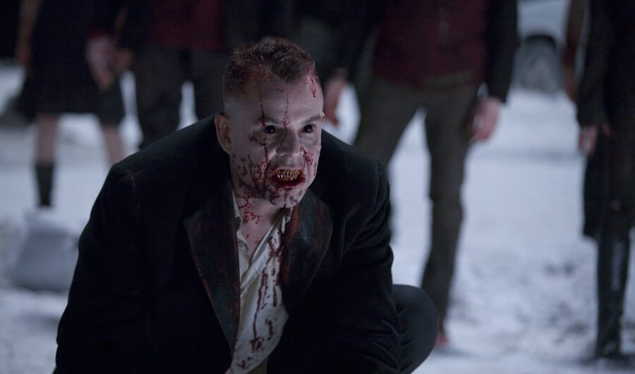 Danny Huston as the vampire Marlow in 30 Days of Night 
